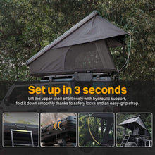 Load image into Gallery viewer, Heavy Duty 2-3 Person Hardshell Rooftop Tent With Ladder (SAK93120)