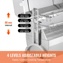 Load image into Gallery viewer, Heavy-Duty 52W Spit Roaster Rotisserie BBQ Grill For Pig, Lamb And Chicken (SAK59286)