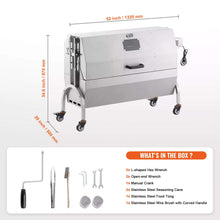 Load image into Gallery viewer, Heavy-Duty 52W Spit Roaster Rotisserie BBQ Grill For Pig, Lamb And Chicken (SAK59286)