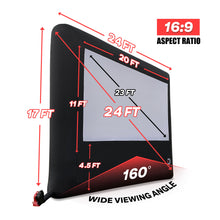 Load image into Gallery viewer, Elite Outdoor Movies Home 20&#39; Inflatable Screen