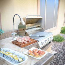 Load image into Gallery viewer, KoKoMo Grills 32&quot; Heavy Duty 60K BTU LP/NG 4 Burner Built-In Stainless Steel Gas Grill (SAK25317)