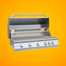 Load image into Gallery viewer, KoKoMo Grills 40&quot; Professional 87K BTU LP NG 5 Burner Built-In Stainless Steel Gas Grill (SAK75364)
