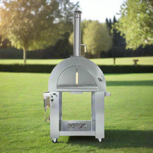 Load image into Gallery viewer, KoKoMo Grills Premium 32&quot; Stainless Steel Dual Fuel Gas Or Wood Fired Pizza Oven (SAK14753)