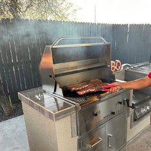 Load image into Gallery viewer, KoKoMo Grills Premium Built-In Charcoal Grill With 304 Stainless Steel And Adjustable Heat Tray, 32&quot; (SAK32504)