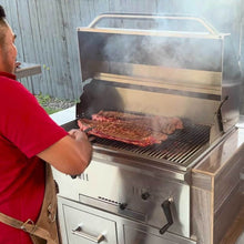 Load image into Gallery viewer, KoKoMo Grills Premium Built-In Charcoal Grill With 304 Stainless Steel And Adjustable Heat Tray, 32&quot; (SAK32504)