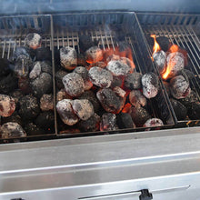 Load image into Gallery viewer, KoKoMo Grills Premium Built-In Charcoal Grill With 304 Stainless Steel And Adjustable Heat Tray, 32&quot; (SAK32504)