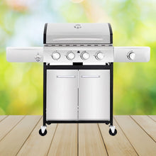 Load image into Gallery viewer, Large Outdoor BBQ Stainless Steel Propane Gas Grill With 4 Burners, 42K BTU (93564712)