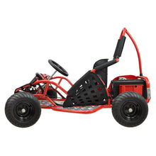 Load image into Gallery viewer, MotoTec 1000W 48V/12AH Electric Off-Road Go Kart, Red (97685241)