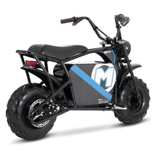 Load image into Gallery viewer, MotoTec 1000W 48V/12AH Electric Powered Mini Bike, Black (96372584)