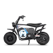 Load image into Gallery viewer, MotoTec 1000W 48V/12AH Electric Powered Mini Bike, Black (96372584)