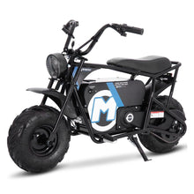 Load image into Gallery viewer, MotoTec 1000W 48V/12AH Electric Powered Mini Bike, Black (96372584)