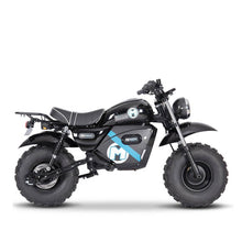 Load image into Gallery viewer, MotoTec 1500W 60V/20AH Electric Powered Mini Bike, Black (97368524)