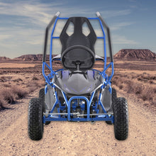 Load image into Gallery viewer, MotoTec Maverick 36V/36AH Blue Electric Motorized Go Kart, 1000W (95368142)