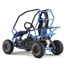 Load image into Gallery viewer, MotoTec Maverick 36V/36AH Blue Electric Motorized Go Kart, 1000W (95368142)