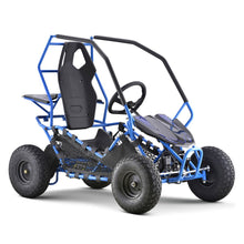 Load image into Gallery viewer, MotoTec Maverick 36V/36AH Blue Electric Motorized Go Kart, 1000W (95368142)