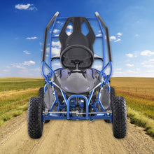 Load image into Gallery viewer, MotoTec Maverick 36V/36AH Blue Electric Motorized Go Kart, 1000W (95368142)