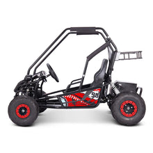 Load image into Gallery viewer, MotoTec Mud XL Red 60V/20AH Electric Full Suspension Go Kart, 2000W (SAK96351)