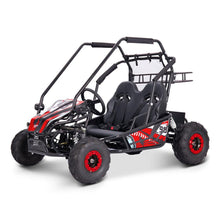 Load image into Gallery viewer, MotoTec Mud XL Red 60V/20AH Electric Full Suspension Go Kart, 2000W (SAK96351)