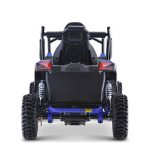 Load image into Gallery viewer, MotoTec Raider 1200W 48V/12AH Kids Electric Full Suspension UTV, Blue (93715062)