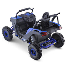 Load image into Gallery viewer, MotoTec Raider 1200W 48V/12AH Kids Electric Full Suspension UTV, Blue (93715062)