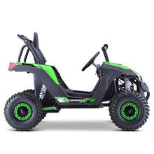 Load image into Gallery viewer, MotoTec Raider 1200W 48V/12AH Kids Electric Full Suspension UTV, Green (95476283)