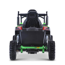 Load image into Gallery viewer, MotoTec Raider 1200W 48V/12AH Kids Electric Full Suspension UTV, Green (95476283)