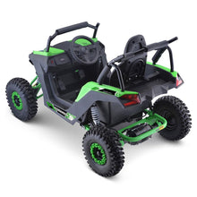 Load image into Gallery viewer, MotoTec Raider 1200W 48V/12AH Kids Electric Full Suspension UTV, Green (95476283)