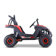 Load image into Gallery viewer, MotoTec Raider 1200W 48V/12AH Kids Electric Full Suspension UTV, Red (91735260)
