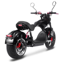Load image into Gallery viewer, MotoTec Raven 60V/30AH 2500W Electric Moped Motorcycle Scooter For Adults, Black (SAK48263)