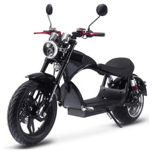 Load image into Gallery viewer, MotoTec Raven 60V/30AH 2500W Electric Moped Motorcycle Scooter For Adults, Black (SAK48263)