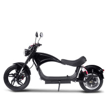 Load image into Gallery viewer, MotoTec Raven 60V/30AH 2500W Electric Moped Motorcycle Scooter For Adults, Black (SAK48263)