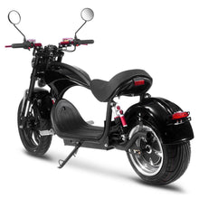 Load image into Gallery viewer, MotoTec Raven 60V/30AH 2500W Electric Moped Motorcycle Scooter For Adults, Black (SAK48263)
