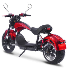 Load image into Gallery viewer, MotoTec Raven 60V/30AH 2500W Electric Moped Motorcycle Scooter For Adults, Red (SAK48163)