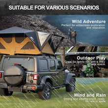 Load image into Gallery viewer, Naturnest Andromeda Khaki Soft Shell Rooftop Tent With Large Panoramic Skylight &amp; YKK Doors (SAK72384)
