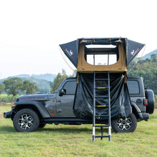 Load image into Gallery viewer, Naturnest Andromeda Khaki Soft Shell Rooftop Tent With Large Panoramic Skylight &amp; YKK Doors (SAK72384)