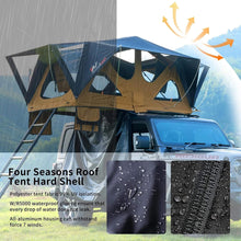 Load image into Gallery viewer, Naturnest Andromeda Khaki Soft Shell Rooftop Tent With Large Panoramic Skylight &amp; YKK Doors (SAK72384)