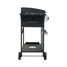 Load image into Gallery viewer, Premium Outdoor 4-Burner Propane BBQ Grill With Foldable Side Tables, Hanging Basket, And Cooking Grids (SAK53213)