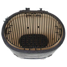 Load image into Gallery viewer, Primo Oval XL 400 Ceramic Kamado BBQ Grill W/ Stainless Steel Grates [PGCXLH] (SAK23100)
