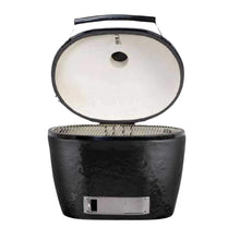 Load image into Gallery viewer, Primo Oval XXL Black Ceramic Kamado Charcoal Grill [PGCXXLH] (SAK25674)
