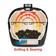 Load image into Gallery viewer, Primo Oval XXL All-In-One Ceramic Charcoal Grill [PGCXXLC] (SAK86742)