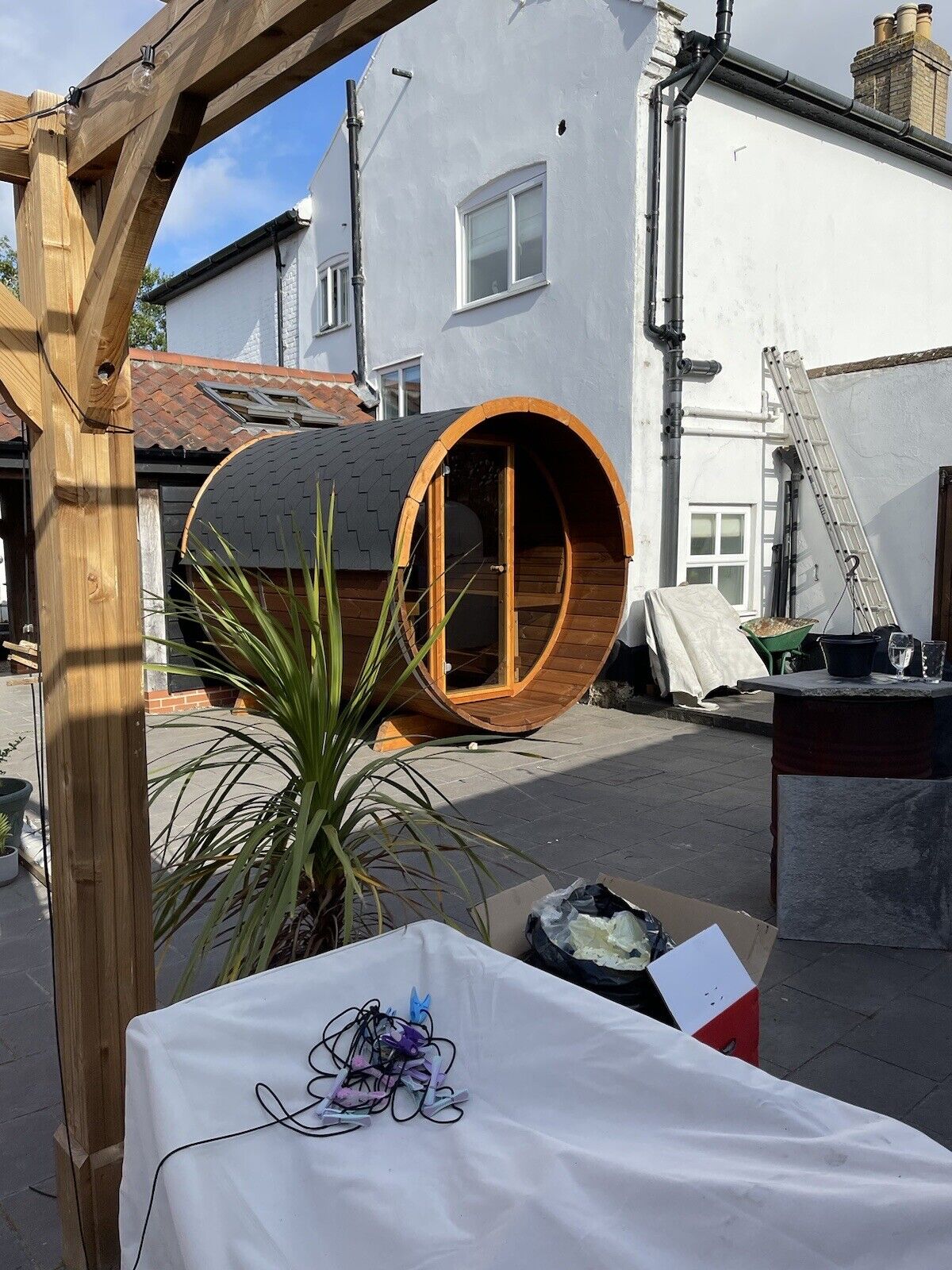 SAUNA EVOLUTION® Barrel Sauna Serenity Nature Air 7