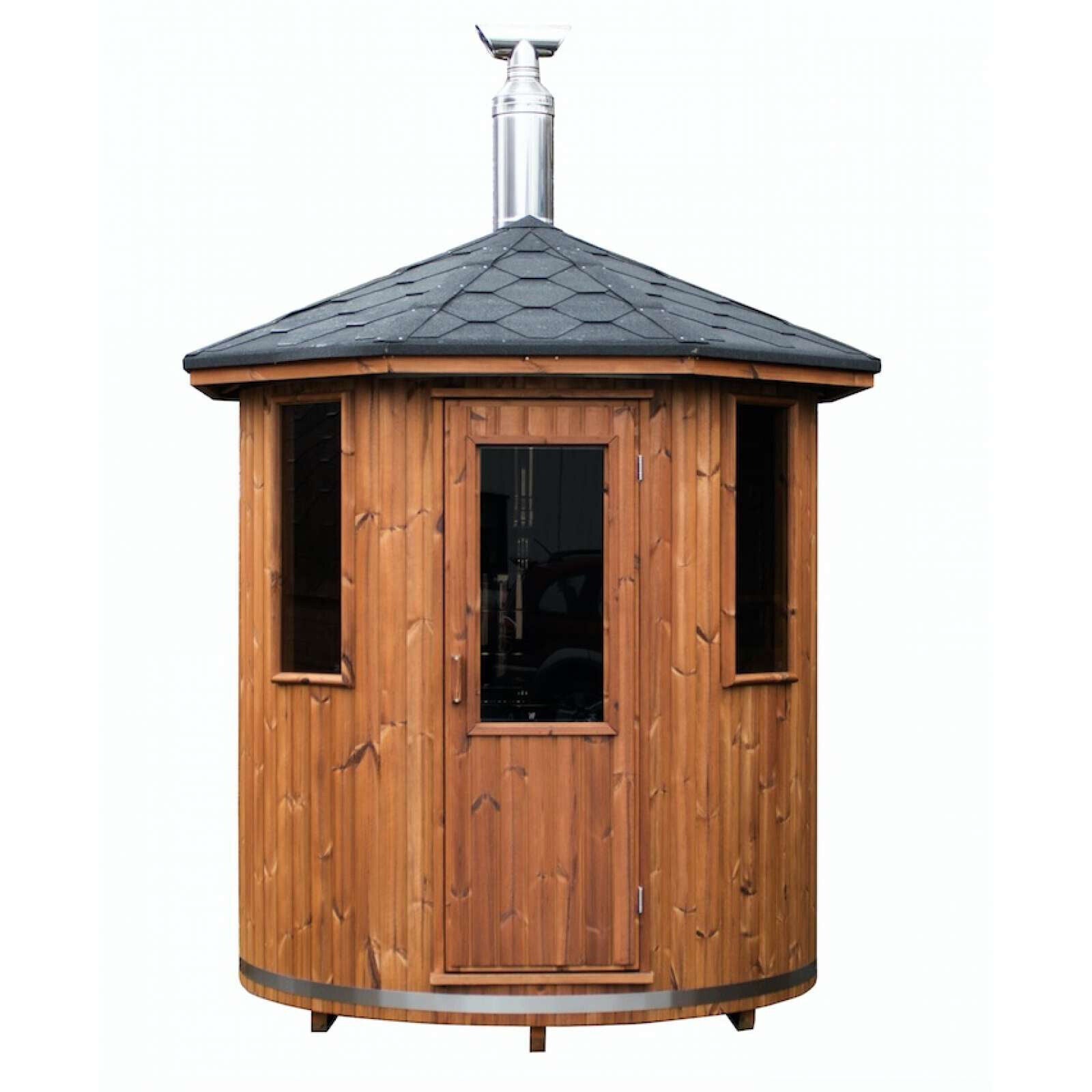 SAUNA EVOLUTION®  Garden Series Outdoor Sauna Cabin 06
