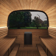 Load image into Gallery viewer, SaunaLife Model CL12GCP Cube-Series Outdoor 8-Person Home Sauna Kit [CL12GCP] (SAK38741)