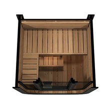 Load image into Gallery viewer, SaunaLife Model CL3G Cube-Series Outdoor 2-Person Home Sauna Kit [SL-MODELCL3G] (SAK23721)