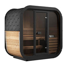 Load image into Gallery viewer, SaunaLife Model CL4G 3-Person Cube-Series Luxury Wooden Outdoor Home Sauna Kit [SL-MODELCL4G] (SAK92610)