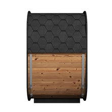 Load image into Gallery viewer, SaunaLife Model CL4G 3-Person Cube-Series Luxury Wooden Outdoor Home Sauna Kit [SL-MODELCL4G] (SAK92610)
