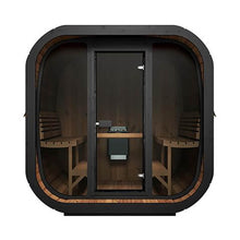 Load image into Gallery viewer, SaunaLife Model CL7G 6-Person Cube-Series Luxury Wooden Outdoor Home Sauna Kit [SL-MODELCL7G] (SAK95274)