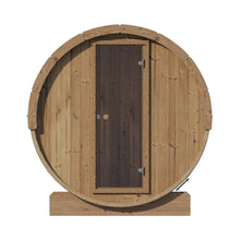 Load image into Gallery viewer, SaunaLife Model E8 Ergo Series 6-Person Outdoor Thermo-Spruce Sauna Barrel [SL-MODELE8] (SAK31809)