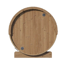 Load image into Gallery viewer, SaunaLife Model E8G Ergo Series 6-Person Outdoor Sauna Barrel With Tempered Glass Front [SL-MODELE8G] (SAK92814)
