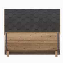 Load image into Gallery viewer, SaunaLife Model E8G Ergo Series 6-Person Outdoor Sauna Barrel With Tempered Glass Front [SL-MODELE8G] (SAK92814)